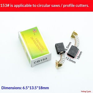 Escobillas de Carbón para Taladros Eléctricos, Martillos Rotatorios, Amoladoras Angulares, Máquinas de Corte, Tipo Resorte, Universal, Varios Modelos, China, 1 Año - Product Image 3