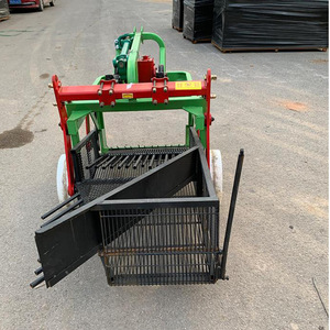 Récolteuse d'arachides semi-automatique à transmission par engrenages, machine agricole verte pour usage agricole - Product Image 3