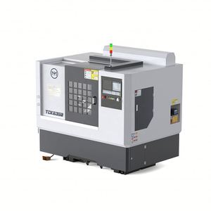 เตียงเอียง CNC TCK6350ความแข็งแกร่งสูงพร้อมป้อมปืนเสริม - Product Image 4
