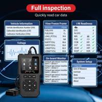 Escáner de Diagnóstico de Fallas para Vehículos V919 al Precio Más Bajo, Lector OBD2 Negro, Escáner Multifuncional para Eliminación de Fallas