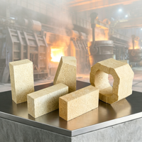 Brique réfractaire moyenne en mullite Huaqing 85% Al2O3 (1580-1770°C) d'origine Shandong pour four industriel et four à haute température