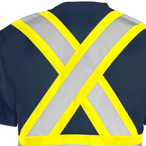 Vêtements de travail haute visibilité, t-shirt de sécurité réfléchissant, vente en gros, logo personnalisé, construction, t-shirt haute visibilité pour l'hiver - Product Image 6