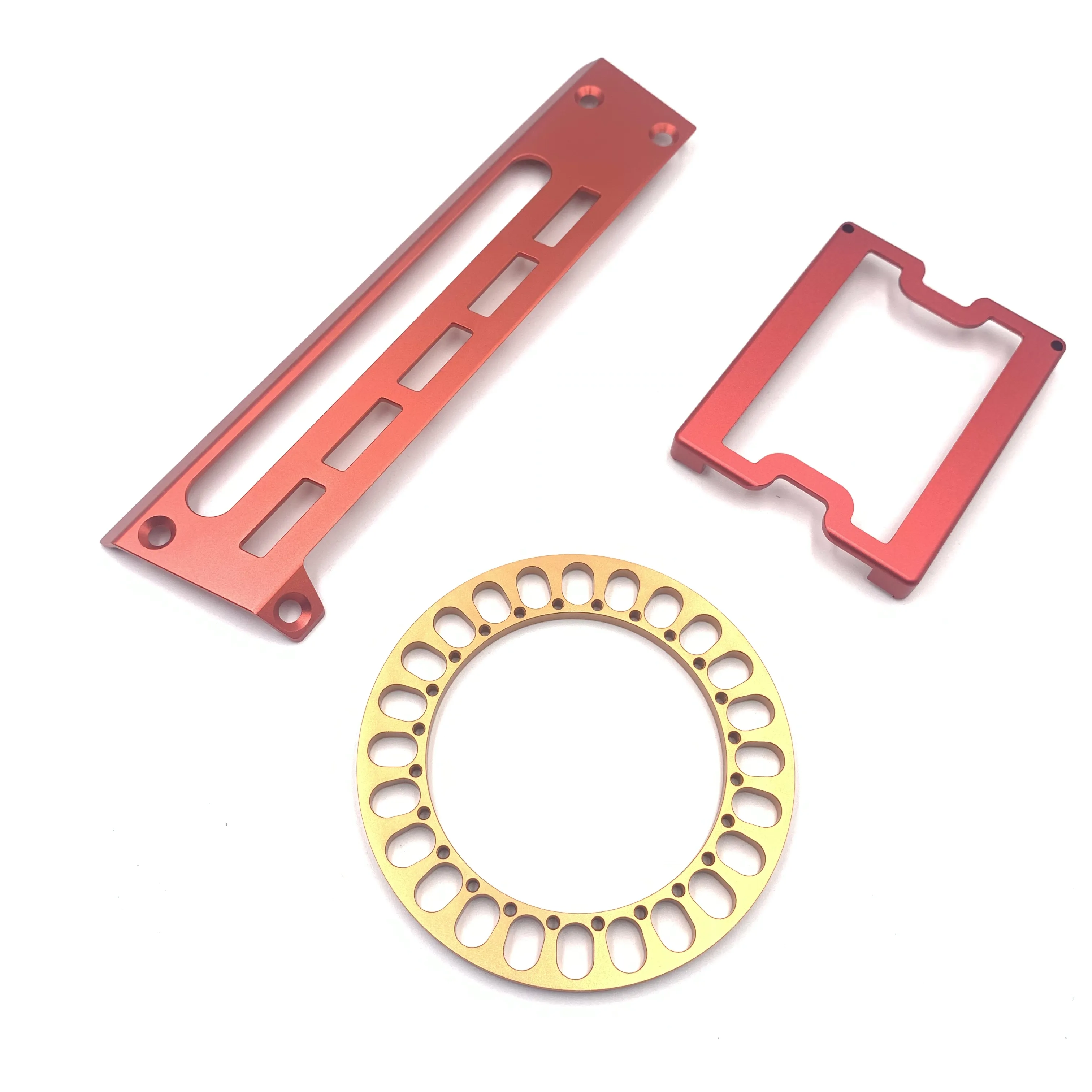 قطع غيار معدنية OEM مخصصة ذات توافق صارم ودقة CNC، قطع معدنية من سبائك الألومنيوم للقص والكشط