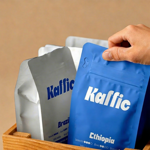 Bolsas de Embalaje para Café con Fondo Plano y Cierre Superior con Cremallera, Impresas a Medida, de Grado Alimenticio, para Alimentos para Mascotas y Alimentos Enlatados - Product Image 1