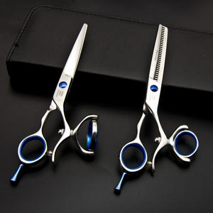 Tijeras de Peluquería Dolans 440C de Acero Inoxidable, Tijeras de Entresacar para Diestros, Herramientas Profesionales de Barbería, Color Plateado - Product Image 4