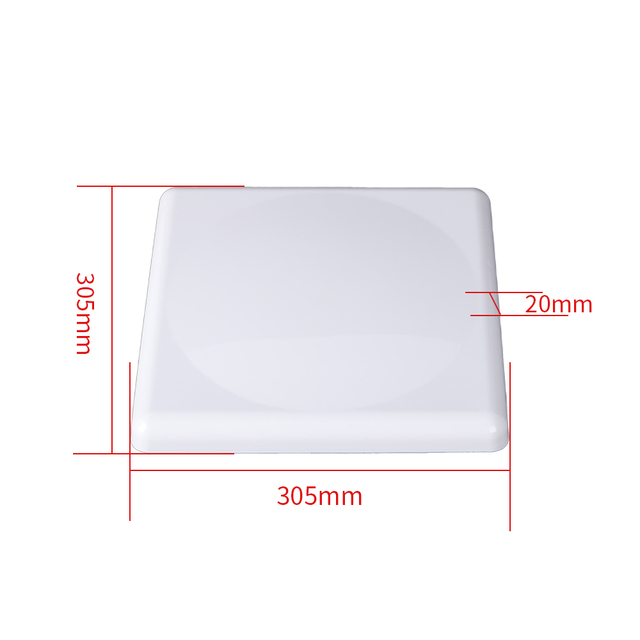 Directional Satellite Mobile Network Booster 2.4G Mimo Lte wifi 4g outdoor Flat Panel Antenna With N Type Connector