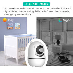 كاميرا رؤية ليلية عالية الدقة ، كاميرا للرؤية الليلية ، إمالة في اتجاهين ، كاميرا واحدة لشاشة الأطفال SM70PTZ - Product Image 4