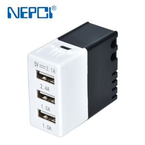 OEM/ODM NEPCI Mercado <span class=keywords><strong>israel</strong></span>í Puertos duales Toma de corriente USB Toma de corriente Módulo de cargador USB italiano 2 V/2.1A - Product Image 4