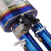 Pour BMW M5 E60 E61 M6 E63 E64 S85 5.0L Performance, échappement Catback en alliage de titane de 1,5 mm avec système Valvetronic, fixation directe par boulons