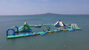 Mer de haute qualité flottant de grands jeux de parc aquatique commerciaux gonflables pour adultes - Product Image 3