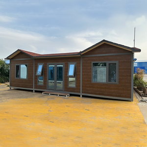 Maison mobile anti-ouragan 2 chambres à coucher Portable vivant maison préfabriquée paquet <span class=keywords><strong>plat</strong></span> Portable maison préfabriquée maison en conteneur - Product Image 1