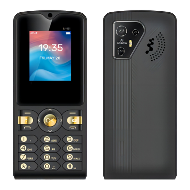 Unlocked Senior Feature Phone 2500mAh Big Battery SOS Keypad Big Button German Language Colored Screen Display FM Features