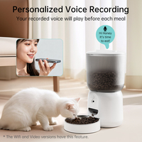 Distributeur automatique intelligent pour animaux de compagnie, grande capacité, pour chats et chiens, avec programmation de l'alimentation, modèle d'usine, pour l'exportation