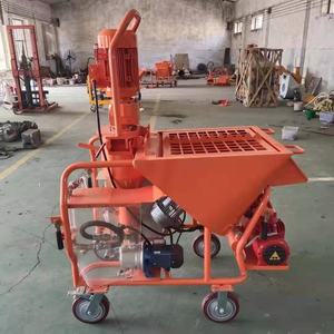 Automatic Mortar Spray Machine with 50L 30m Vertical & 15m Horizontal Conveying 5.4kw Power for Sand Application - Product Image 2