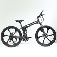 "2026 New Downhill Mountain Bicicleta 26 27.5 29 Inch Mint 2in1 Portable <strong>Folding</strong> Bicycle for Men"