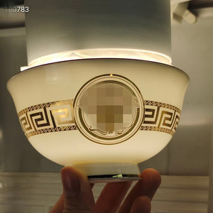 Assiette et bol Service de table en porcelaine Vente en gros Luxe Porcelaine blanche 10 pcs Ensembles de vaisselle Cadeaux Service de table 10 pcs Céramique - Product Image 4