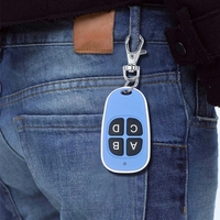 Télécommande universelle 433 MHz à arrêt automatique pour ouvre-porte de garage, 4 touches, duplicateur, clone, modèle Ykq02