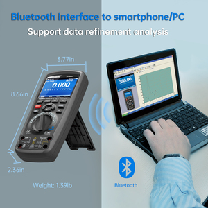 Multímetro Digital Anti-quemaduras con Protección Contra el Polvo, Pantalla LCD Inteligente Impermeable, Herramienta para Electricistas, Multifuncional - Product Image 2