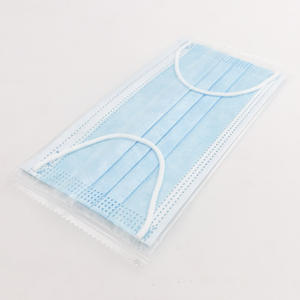 CE 통기성 하이 퀄리티 부직포 얼굴 마스크 뜨거운 판매 3 플라이 외과 용 일회용 마스크 - Product Image 6