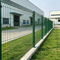 Panneau de clôture de sécurité 3D en acier, écologique, anti-escalade, hauteur 6 pieds, prix usine, Haïti