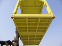 Châssis de levage de conteneurs offshore en acier haute résistance de 40 pieds, norme DNV 2.7-1, pour plateformes pétrolières et gazières