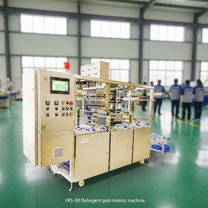 Máquina Automática Rotativa para Fabricación de Bolsas de Detergente Líquido, Equipo de Llenado, Envoltura y Sellado, Fácil de Operar - Product Image 3