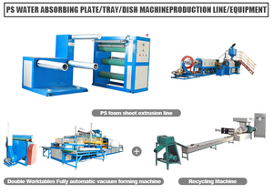 Máquina para Platos de Espuma de Poliestireno PS EPS, Línea de Producción de Platos, Bandejas y Recipientes Desechables de Plástico para Comida para Llevar - Product Image 5