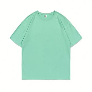 Design Cotton T-shirt Wholesale Men's and Women's High Quality Blank T-shirt Design Customization - Product Image 2