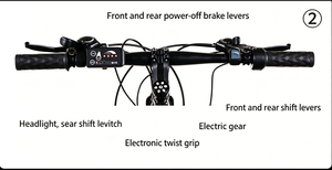 <span class=keywords><strong>VTT</strong></span> électrique tout-terrain 29 pouces 250W 36V 13Ah 21 vitesses avec frein à disque, stock disponible en entrepôt UE - Product Image 4