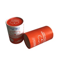 Emballage de thé jetable et recyclable, emballage de café en poudre, tube en carton, boîte en papier personnalisée de luxe, emballage alimentaire de qualité alimentaire