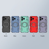 Coque de protection magnétique dissipant la chaleur Butterfly Armor pour iPhone 17 Pro Max, iPhone 17 Pro, iPhone 16 Pro