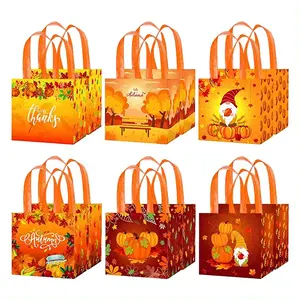 Goodie-Süßigkeiten Geschenk Halloween Vliesstoff-Tassen für Herbst Thanksgiving Halloween Party