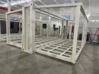 Cabane conteneur pliable à double aile de 10 pieds, installation rapide, extensible, pour camping extérieur et gîte de renommée en ligne