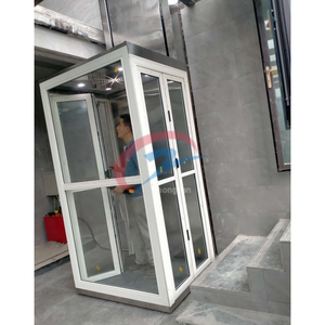 Elevadores Pequeños sin Eje, Elevador de Vidrio de 2 Pisos, <span class=keywords><strong>Ascensor</strong></span> Doméstico, Elevador Panorámico de 3 Pisos, <span class=keywords><strong>Ascensor</strong></span> para Casa - Product Image 3