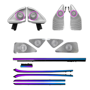 Iluminación Ambiental Interior LED de 64 Colores para Mercedes Benz Clase S W223 2021-2025, Accesorios de Tiras Decorativas - Product Image 1