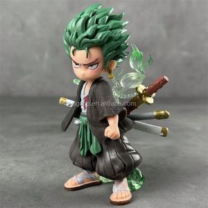 H30cm <span class=keywords><strong>Dragonballs</strong></span> Q Roronoa Zoro Action Figure Décoration de Bureau Pvc Q Roronoa Zoro Action Figure - Product Image 2
