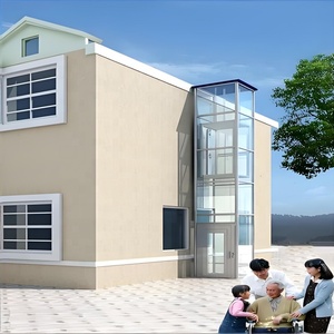Ascensor Residencial Moderno, Seguro y Duradero, Tipo Villa, Pequeño, sin Hueco <span class=keywords><strong>para</strong></span> el Ascensor, con Tracción, <span class=keywords><strong>para</strong></span> Exteriores, con Colores Personalizados - Product Image 5