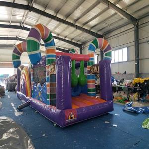 Parcours d'obstacles gonflable géant attrayant de 3,5 x 10 m pour intérieur et extérieur, jeux de fête pour enfants et adultes - Product Image 2