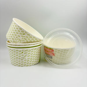 Wholesale Price <b>Take</b> <b>Away</b> Customized Printed Logo Paper Food Bowl Food <b>Container</b> With Lid - Product Image 6