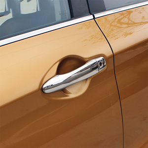 Garniture de couvercle de poignée de porte de voiture argentée pour <span class=keywords><strong>renault</strong></span> <span class=keywords><strong>kadjar</strong></span> 2015 2016 2017 2018 <span class=keywords><strong>2019</strong></span> <span class=keywords><strong>accessoires</strong></span> extérieurs décoration pièces de style - Product Image 5