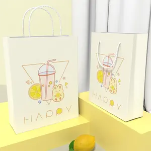 Fournisseurs chinois imprimés sur mesure pour offrir un cadeau unique Mini sacs en papier fabriqués en gros