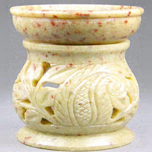 เตาอโรมาทรงกลมขัดเงา ทนทาน ใช้งานได้ยาวนาน เหมาะสำหรับใช้ในบ้านและธุรกิจ - Product Image 1