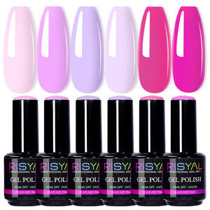 Vernis à ongles gel UV 12 couleurs 15ml, vernis permanent, agent de polissage gel à retirer par trempage, longue tenue, produits de manucure professionnels - Product Image 2