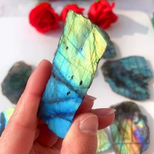 Đá Mài Bóng Đá Mài Tinh Thể Lát Đá Thô Tự Nhiên Đá Mài Tinh Thể Đá Thô Khắc Lát - Product Image 6