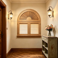 Persianas Interiores Modernas Ocultas con Inclinación, Estilo Art Deco, Tamaño Personalizado, con Sistema de Control Manual