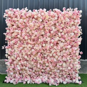 Parete <span class=keywords><strong>di</strong></span> <span class=keywords><strong>Fiori</strong></span> Artificiali 5D da 8 Piedi per <span class=keywords><strong>Sfondi</strong></span> Fotografici, Matrimoni e Hotel - Ingrosso - Product Image 3