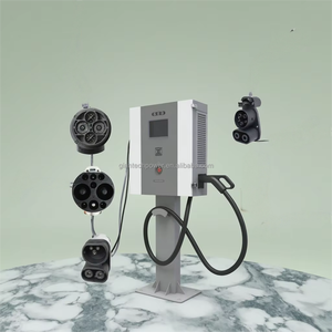 Chargeurs muraux GBT CCS2 CCS1 Chademo DC EV avec fonction V2G V2H V2L Station de charge rapide pour <span class=keywords><strong>voiture</strong></span> <span class=keywords><strong>électrique</strong></span> DC avec câble de 5m - Product Image 1