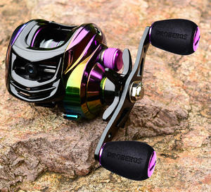 Horizon 9 + 1BB-carrete de Pesca de agua salada, bobina de Pesca de alta velocidad, carretes de fundición para Baitcasting con sistema de freno magnético - Product Image 6