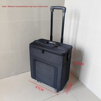 Teenyoun – Valise de présentation portable en tissu Oxford pour 84 montures de lunettes, idéale pour la vente en gros et l'emballage personnalisé