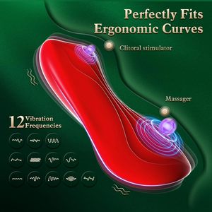 Vibrateurs à 12 fréquences avec télécommande par application, massage clitoridien, masturbation vulvaire, poupée sexuelle pour femmes adultes, jouet sexuel - Product Image 6